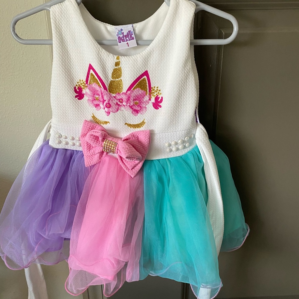 12 months baby dresses - 6 dresses!!!